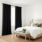 PONY DANCE Blackout Curtains 96 inch Long, Room Darkening Ceiling to Floor - Image 8