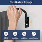 ENJOYBASICS Blackout Curtain rod - Image 2