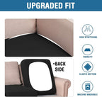 H.VERSAILTEX Super Stretch Individual Seat Cushion Covers Sofa Covers Couch - Image 6