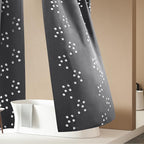 Deconovo Designer Series Silver Cubic Print Blackout Curtains - Image 7