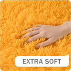 Amearea Premium Soft Fluffy Rug Modern Shag Carpet, 5.3x7.5 Feet, Fuzzy Plush - Image 4