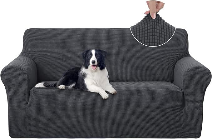 U-NICE HOME Oversized Stretch Loveseat Couch Cover Sofa Covers Washable Sofa by U-NICEHOME