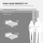 Bedsure GentleSoft Fleece Blankets Queen Size Dark Grey - Image 3