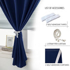 Self Adhesive Portable Blackout Curtains - Image 2
