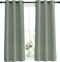 NICETOWN Short Blackout Sage Green Curtains & Drapes by NICETOWN