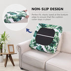 hyha Printed Couch Cushion Covers, Floral Sofa Covers Washable - Image 3