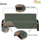 Easy-Going Futon Sofa Slipcover Reversible Sofa Cover Armless Cover Furniture - Image 3