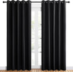 NICETOWN Blackout Draperies Window Curtain Panels, Autumn/Winter Thermal - Image 2