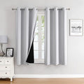 ChrisDowa 100% Blackout Curtains 63 inch Long by ChrisDowa