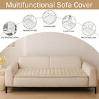 hyha Couch Covers for Dogs Washable, Non Slip Plush Dog Sofa Protectors - Image 3