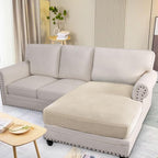 H.VERSAILTEX Super Stretch Individual Chaise Cover Sectional Couch Covers - Image 2