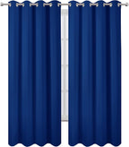 LEMOMO Blackout Curtains 66 x 84 inch/Royal Blue Curtains Set of 2 - Image 2