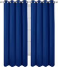 LEMOMO Blackout Curtains 66 x 95 inch/Royal Blue Curtains Set of 2 by Lemomo