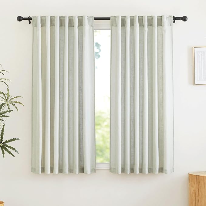 RYB HOME Semi Sheer Curtains by RYBHOME