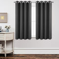 Joydeco Blackout Curtains 54 Inch Length 2 Panels Set, Thermal Insulated Long by JOYDECO