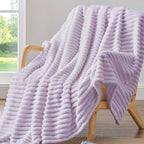 BEDELITE Fleece Throw Blanket for Couch by BEDELITE
