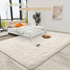 LOCHAS Ultra Soft Indoor Modern Area Rugs Fluffy Living Room Carpets - Image 6