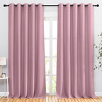 NICETOWN Blackout Room Divider Curtains 118 inches Long 2 Panels, Grommet by NICETOWN