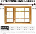 Bronze Curtain Rods for Windows - Image 5