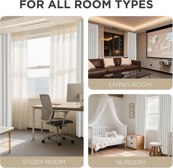 Joydeco Blackout Curtains for Bedroom - Image 8