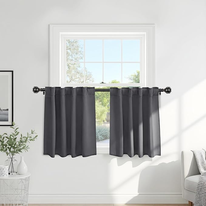 PONY DANCE Window Curtains 36 Inches by PONYDANCE