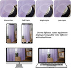 Chyhomenyc Sheer Valances for Windows 2 Pack, Small Window Curtains for Living - Image 4