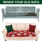 Smiry Printed Couch Cushion Covers, Stretch Soft Couch Covers - Image 8