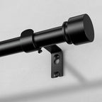 Curtain Rods for Windows 30 to 56 Inch, Decorative Adjustable Heavy Duty Easy by OLV