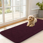 OLANLY Dog Door Mat for Muddy Paws 47x20, Absorbs Moisture and Dirt, Absorbent by OLANLY