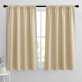 RYB HOME Extra Wide Curtains for Bedroom Living Room 63 inches Long, Thermal by RYBHOME