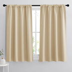 RYB HOME Extra Wide Curtains for Bedroom Living Room 63 inches Long, Thermal by RYBHOME