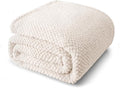 Whale Flotilla King Size Fuzzy Fleece Blanket by WHALEFLOTILLA