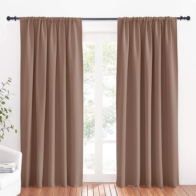 RYB HOME Large Blackout Curtains by RYBHOME
