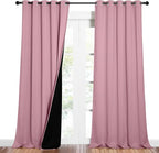 NICETOWN Total Shade Curtains and Draperies, Heavy-Duty Full Light Shading by NICETOWN