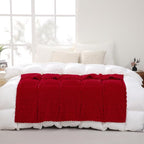Red Throw Blanket 50"×70" inches Gifts - Image 3