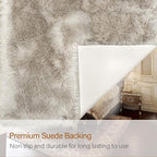 LOCHAS Soft Fluffy Faux Fur Rugs - Image 3
