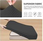 Easy-Going Stretch 4 Pieces Couch Cushion Covers - Image 4