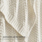EVERGRACEHOME Chunky Chenille Knit Throw Blanket - Image 2