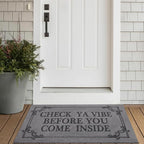 Indoor Door Mat Welcome Mats for Front Door Outdoor, Non Slip Rubber Farmhouse - Image 5