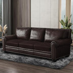 Leather Look Couch Cushion Covers Sofa Seat Slipcovers Sets Couches Furniture - Image 8