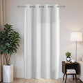 Joydeco Blackout Patio Sliding Door Curtains 72 Inches Long, Grommet Privacy by JOYDECO