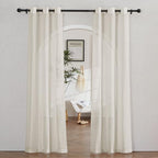 NICETOWN Natural Linen Curtains by NICETOWN