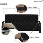Easy-Going Futon Sofa Slipcover Reversible Sofa Cover Armless Cover Furniture - Image 3