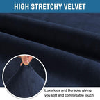 H.VERSAILTEX Stretch Velvet Sofa Covers - Image 3