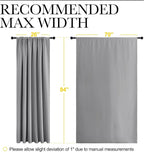 NICETOWN Blackout Curtain Panels 84 inches Long - Image 7