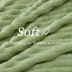 BEDELITE Twin Blanket for Couch & Bed, 300GSM Soft & Warm Fleece Blanket - Image 4