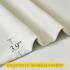 NICETOWN Room Darkening Bedroom Curtains 96 inches Long, Dual Rod Pockets & - Image 7