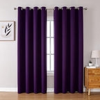 ChrisDowa Blackout Curtains 90 Inches Long 2 Panels Set by ChrisDowa