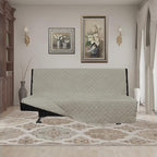 Easy-Going Futon Sofa Slipcover Reversible Sofa Cover Armless Couch Cover Water - Image 2