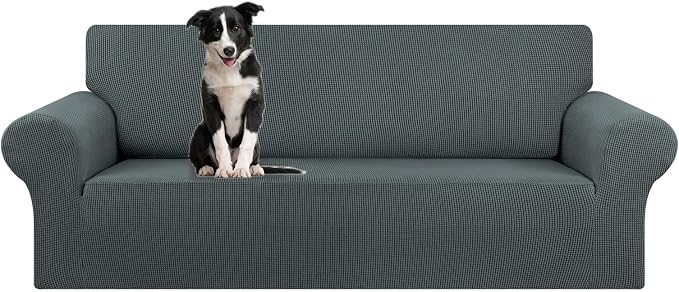 KEKUOU Stretch Oversized Sofa Slipcover 1 Piece Couch Sofa Cover Furniture by KEKUOU